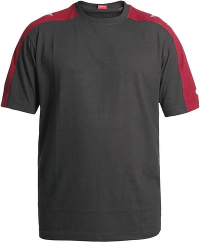 Engel Galaxy T-shirt 9810-141 - Anthracite Grey / Tomato Red - L