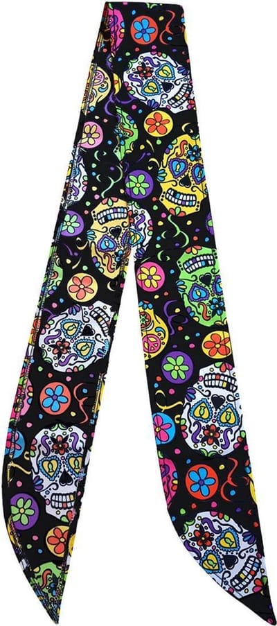 Sjaal mexican skull - Shawl doodshoofd