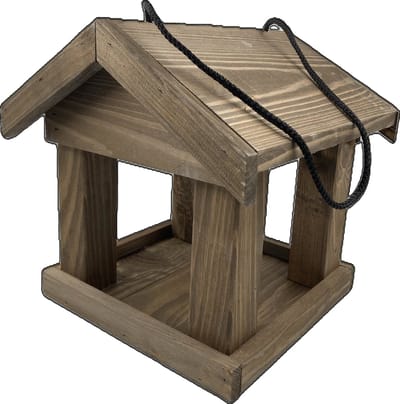 GARDEN SPIRIT Hangend Vogelvoederhuisje - FSC Hout - Vogelhuisje 28x27x27 cm
