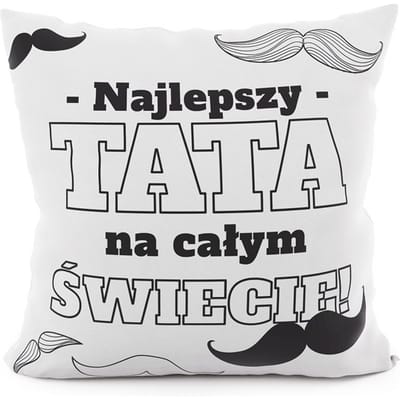 Decoratieve Kussenhoes "Beste PAPA" Velours 40x40 cm - Vaderdag Cadeau