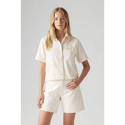 Levi's Rinoa Camp Shirt White Taglia: XS | Magliette intime Outlet | Donna | Bianco