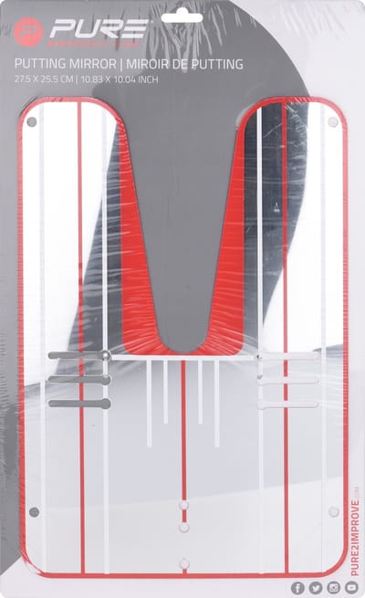 Golf Spiegel - Putting Mirror - 27,5x25,5 cm