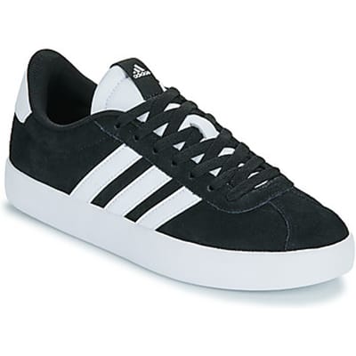 Adidas VL Court Sneakers Heren - Zwart - Maat 41 1/3 - Leer