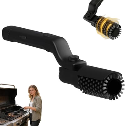 Electric Grill Brush, Wireless Burnt Food Barbecue Cleaner, Safe Brush-free Electric Grills, Outdoor Grill Cleaning Tools