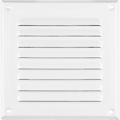 Ventilatie Rooster Wit 165 x 165 mm Met Insectennet