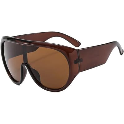 Nouveaux Lunettes de Soleil Carrées Surdimensionnées Protection UV400 Design Tendance Unisexe pour Cyclisme en Plein Air et Mode