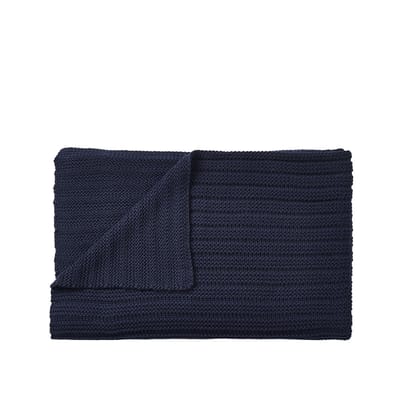 Muuto Ample Plaid - nachtblauw