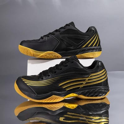 Mannen Professionele Tafeltennis Schoenen Koppel Badminton Schoenen Wedstrijd Tennis Training Sneakers Heren Sportschoenen Zapatillas 36 gray