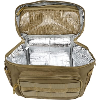 Sac à lunch isotherme grande capacité portable boîte à lunch épaissie étanche sac à bandoulière pour femmes hommes employé de bureau gray