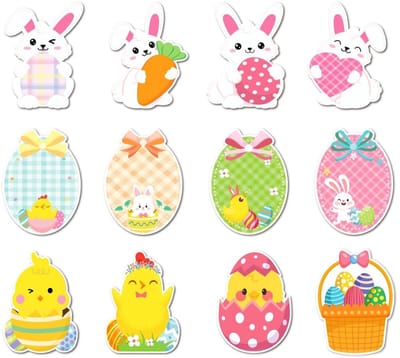 Dailygoods- Plaknotities 12 Stuks - Zelfklevende Notitieblokken - Cartoon Dier Ontwerp - Milieuvriendelijk Papier - Draagbaar - 240 Vellen - Notitieblok