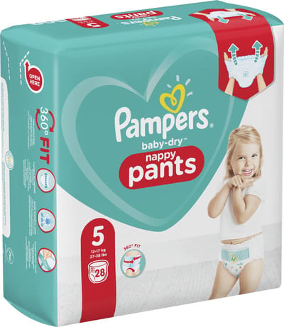 Pampers Baby Dry Pants Maat 5 - 28 Luierbroekjes