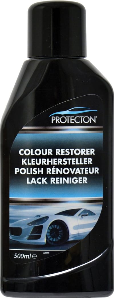 Protecton Kleurhersteller – Herstelt de kleur & glans in enkele seconden – Siliconen vrij – Aanbrengen met schone vochtige (microvezel) doek - Laat geen schadelijke reststoffen na - 500ml