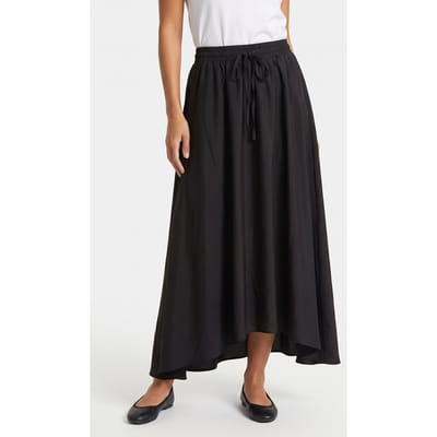 ARKET Jennis Satin Skirt Black Size: 34 | Maxi Skirts Outlet | Dames | Zwart