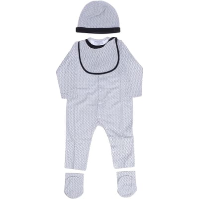 Emporio Armani EA7-rompertjesset voor baby’s (Blauw)
