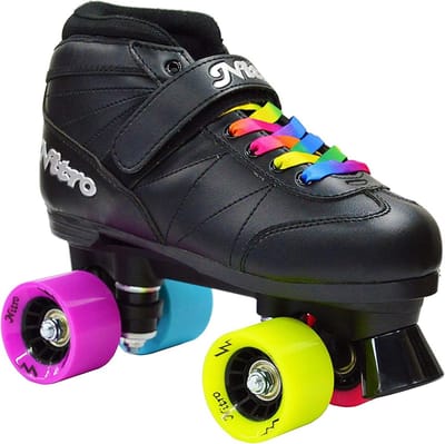 Quad Schaatsen Heren Regenboog - Comfortabele Inlineskates voor Beginners en Gevorderden