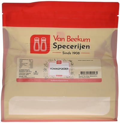 Van Beekum Specerijen - Honingpoeder - 1 KG (hersluitbare stazak)