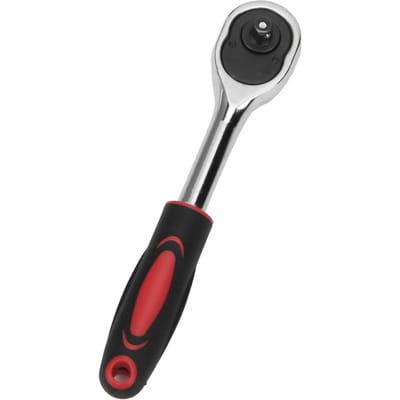 Jeu de clés à cliquet rapide 24 dents Acier au chrome-vanadium Clé à douille Outil à main pour la réparation de garage 1/4 pouce 1/4in Cutting Thickness