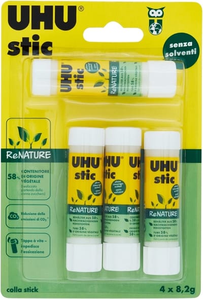 UHU Lijmstift ReNATURE 8.2 g 36750 4 stuk(s)