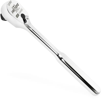 Dailygoods- Aandrijfratel 3/8" 108-tand - Omkeerbare Ratel - Stofdicht - Schokbestendig - Corrosiebestendig - Laag Profiel - Ratelsleutel