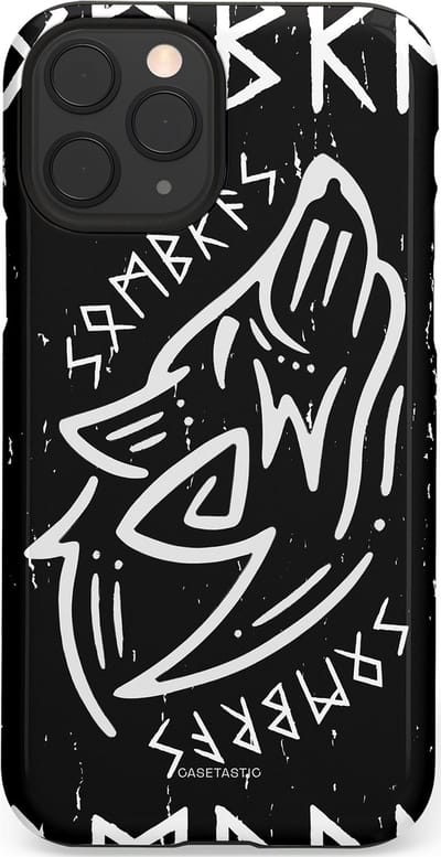 Casetastic Hoesje Geschikt voor Apple iPhone 11 Pro - Stijlvolle Beschermende Duo-layer Case - Wolvenkreet