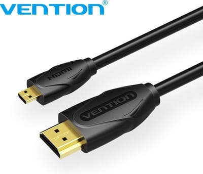 Vention Micro Hdmi-Kabel Hdmi-Kabel Voor Monitor Laptop Tv 3M 4K