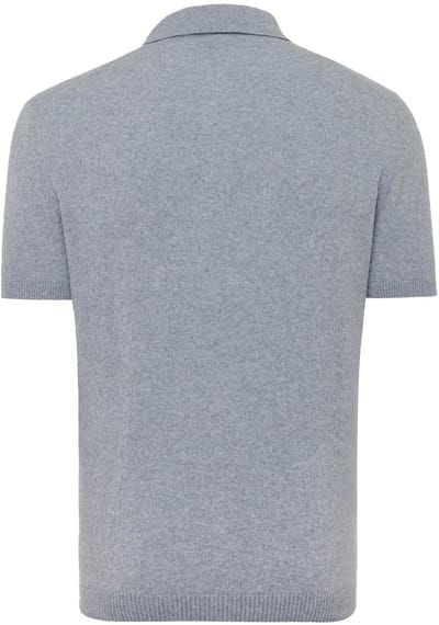 Gentiluomo poloshirt korte mouw grijs