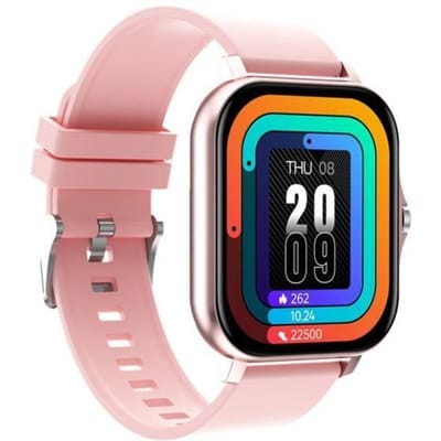 MONTRE INTELLIGENTE Smart Watch Y13 Wireless Call Uhr pour Hommes und Frauen Rythme cardiaque Fitness,rose Silicone strap