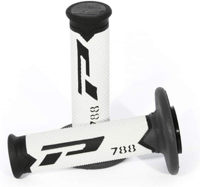 Fietshandvatten Triple Grip Wit - Superieure Schokdemping en Comfort
