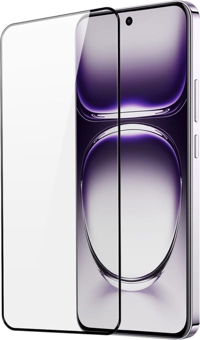 Dux Ducis Screen Protector - Geschikt voor OPPO Reno12 / Reno12 Pro Screen Protector - Dux Ducis Full-Cover Tempered Glass - Zwart