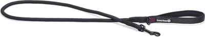 Beeztees Premium Parinca - Hondenriem - Rond - Nylon/Neopreen - Zwart -