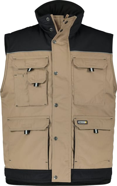 Tweekleurige bodywarmer
