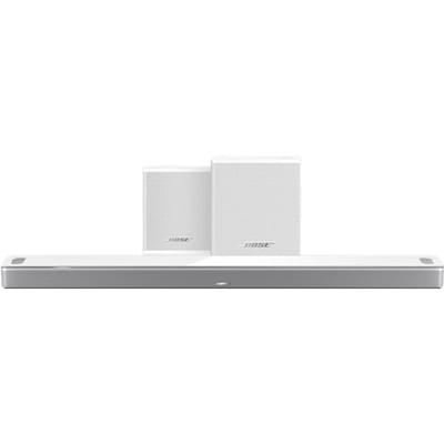 Bose Smart Ultra Soundbar Wit + Bose Surround Speakers Wit