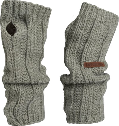 Knit Factory Nica Armwarmers - Urban Green - One Size