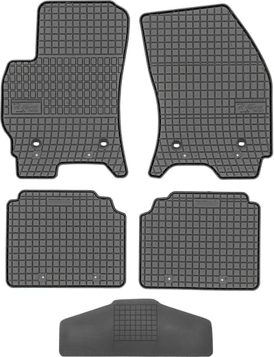Max-Dywanik - Frogum Serie - Rubber Automatten - Ford Mondeo III 2000-2007 - Precieze Pasvorm - Zwart