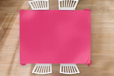 Tafelkleed - Tafellaken - 260x180 cm - Karmijn - Kleuren - Palet - Roze - Binnen en Buiten