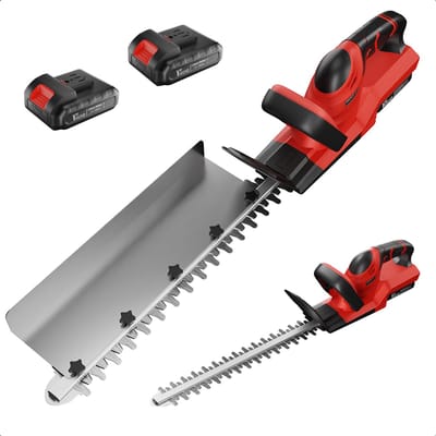 YARDIO Tools® - HTWP-48mm - Heggenschaar - Heggenschaar Accu Electrisch - Incl. 2x 2.0 Accu en Bladgeleider