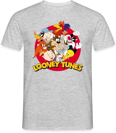 Looney Tunes Groep T-Shirt Heren