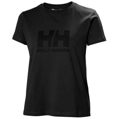 Helly Hansen Logo 3.0 T-shirt Met Korte Mouwen Zwart XL Vrouw
