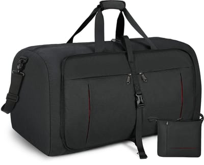 Dailygoods- Opvouwbare Reistas 65L - Waterdicht - Sporttas - Weekendtas - Lichtgewicht - Innovatief Ontwerp - Sterke YKK-Ritsen