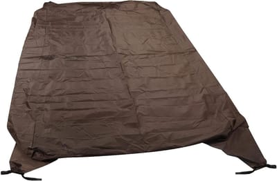 Tafeltennistafelhoes - Beschermhoes Tafel - Tafel Beschermen - Waterdicht en UV-bestendig - 280 x 153 x 73 cm - Koffie