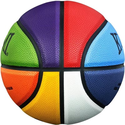 Street Basketbal Bal Maat Standaard - Duurzaam PU Leer - Non-slip - Geschikt voor Heren, Dames, Jeugd en Kinderen