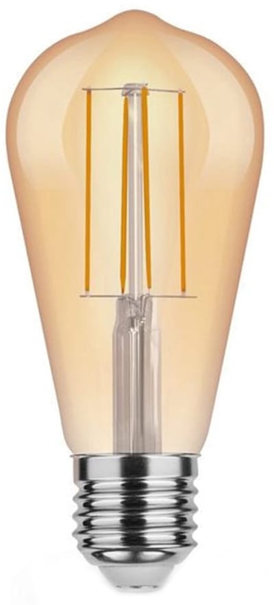 Asalite LED Lamp ST64 E27 Fitting - 7W = 50W - 650 Lumen - 2000K Warm Wit Licht - Niet Dimbaar - 220-240V