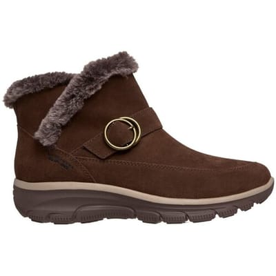 Skechers EASY GOING - GENTLE WINTER Dames Instappers - Chocolate