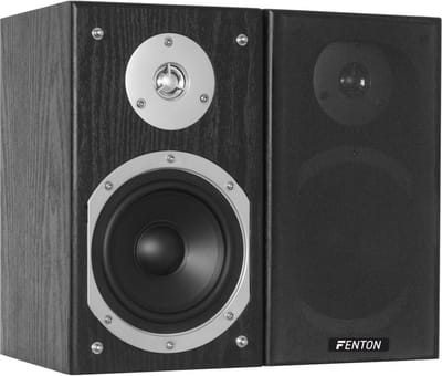 Luidsprekers - Fenton SHFB55B Boekenplank luidsprekerset 5 - 140W - Zwart
