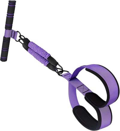 Pedaaltrekker Beentrainer - Weerstandsband Handgreep - Thuis Fitness Workout - Antislip Voetpedalen - 30x60cm - Niet gespecificeerd