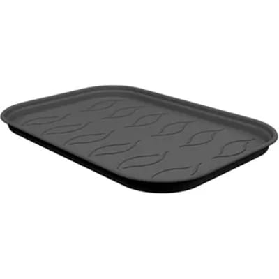 Elho Green Basics Kweektray Schotel 24 - Schotel voor Binnen en Buiten - Kweken en Oogsten - Ø 23.5 x H 2.5 cm - Living black