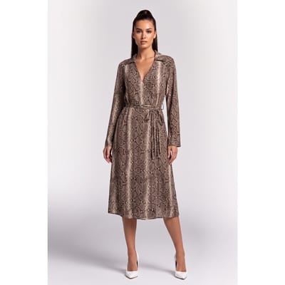 ARKET Glo Wrap Dress Beige Size: 34 | Shirt Dresses Outlet | Dames | Beige