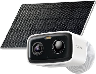 Tapo C400 KIT- Beveiligingscamera buiten met zonnepaneel - 1080p 2MP- IP65 - Nachtzicht in kleur - AI-detectie- Wifi Camera