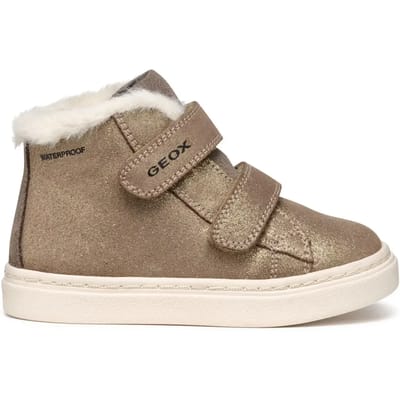 GEOX NASHIK PEUTERMEISJES Sneakers - BEIGE - Maat 21