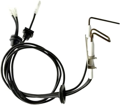 Boiler Ontstekingselektrode - Wandmontage Onderdeel - Boiler Reparatie - Directe Compatibiliteit - 20 x 15 x 4 cm - Zwart